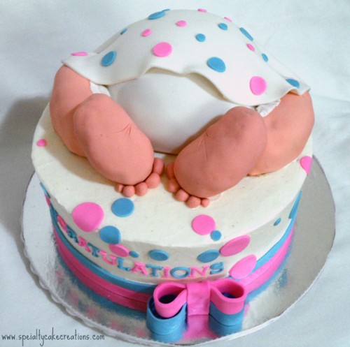 Baby Shower Cake - Specialty Cake Creations