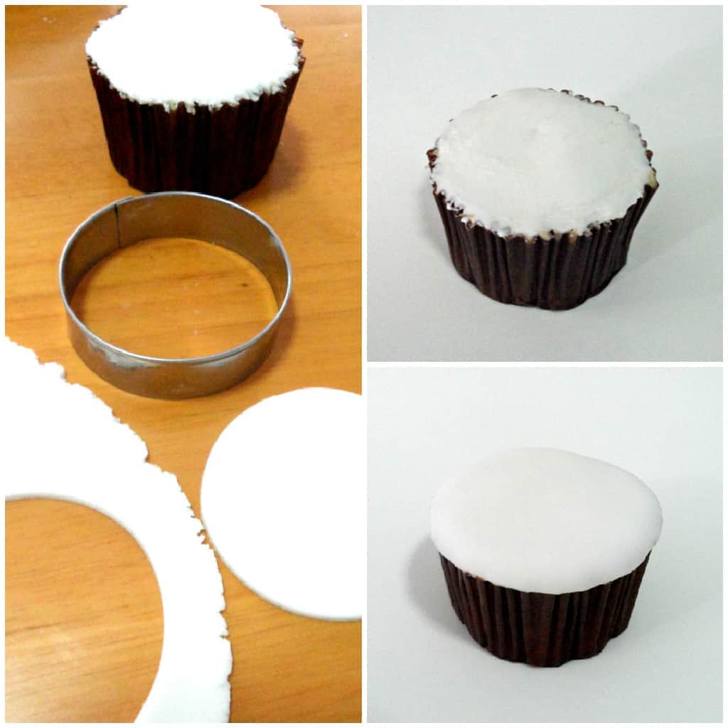 Images of Fondant on Cupcakes