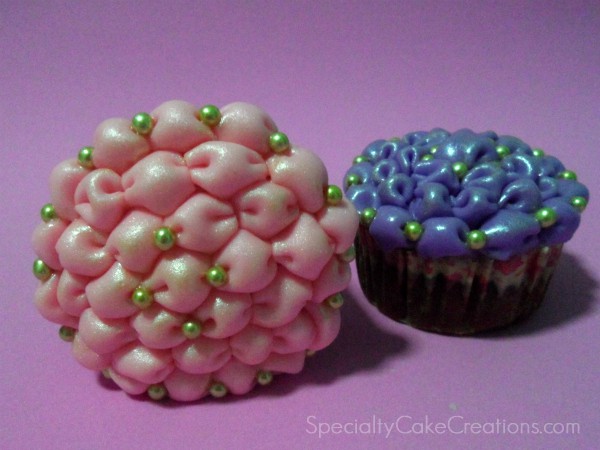 Purple and Pink Cupcakes