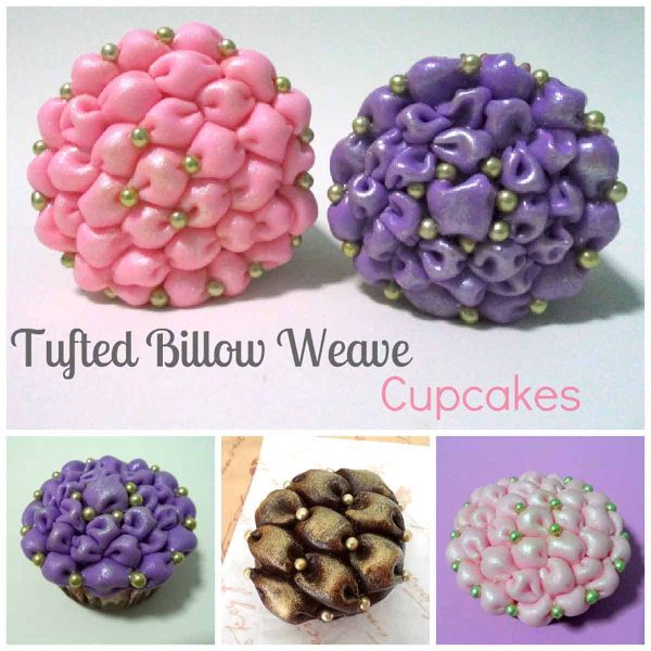 Tufted Billow Cupcakes
